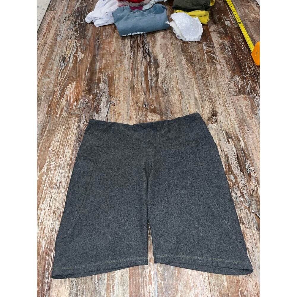 Women’s Old Navy Grey High Waisted Biker Shorts Size XL